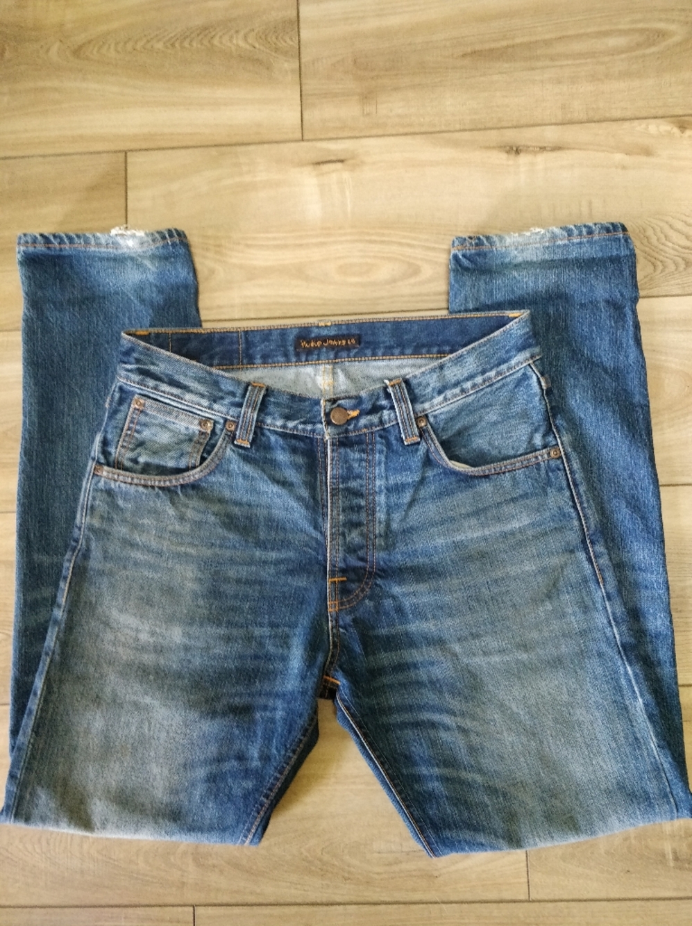 Men's Nudie Jeans Steady Eddie 30x30 Blue